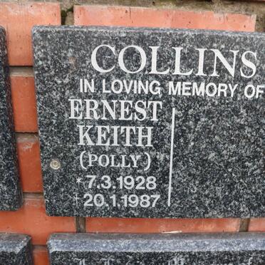 COLLINS Ernest Keith 1928-1987
