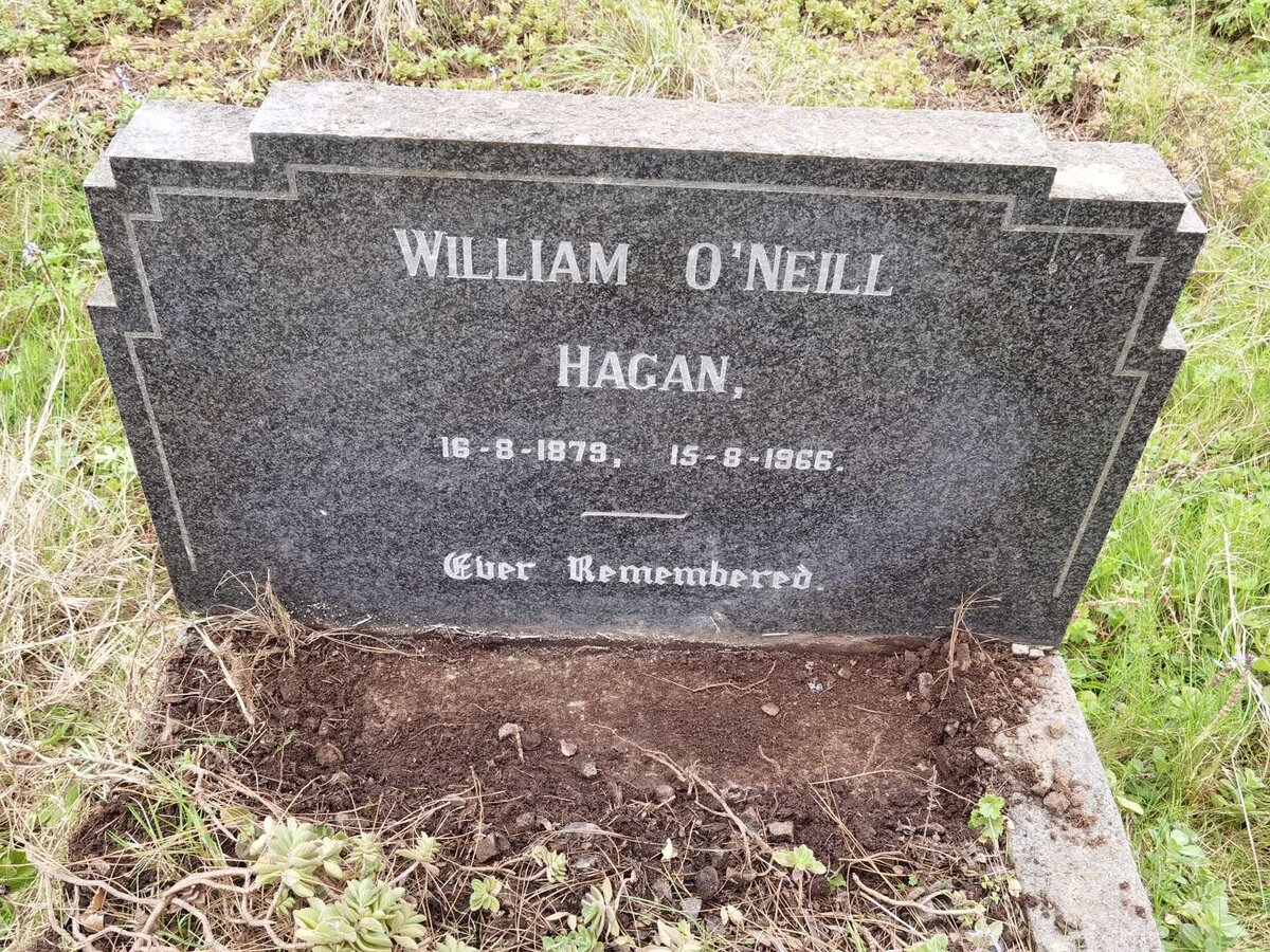HAGAN William O'Neill 1879-1966