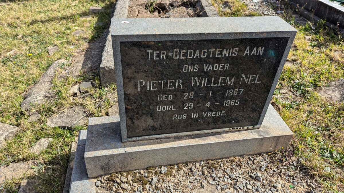 NEL Pieter Willem 1867-1965