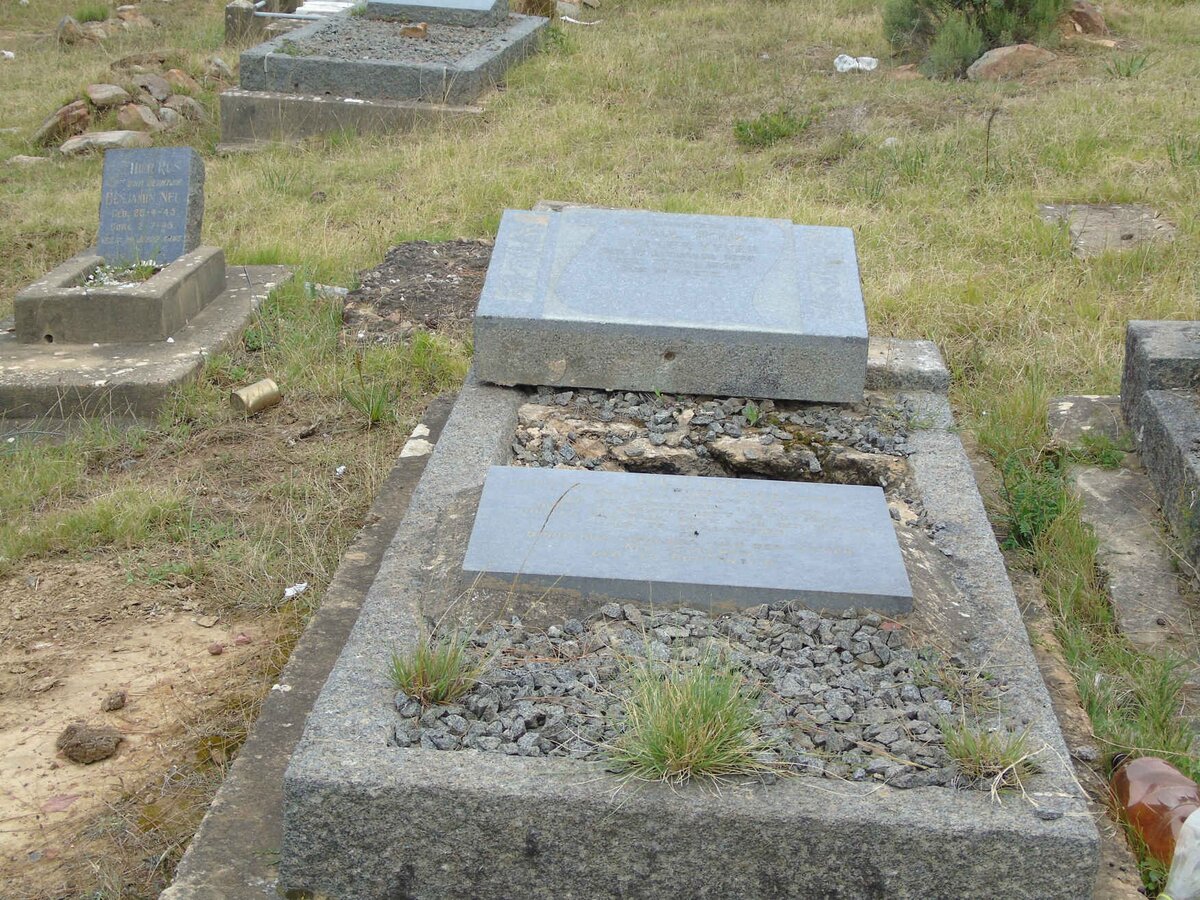 VYVER Paul Roux, van der 1876-1960 :: HEYNS Drothea Gertruida Marthina nee VAN DER VYVER 1907-1980