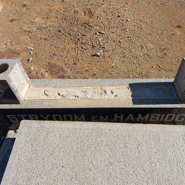 STRYDOM :: HAMBIDGE