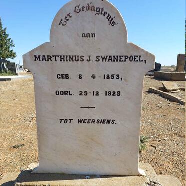 SWANEPOEL Marthinus J. 1853-1929
