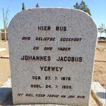 VERWEY Johannes Jacobus 1876-1955