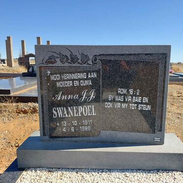 SWANEPOEL Anna J.J. 1911-1998