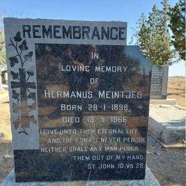 MEINTJES Hermanus 1898-1966