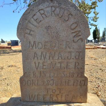 VENTER Anna J.J. 1879-1947
