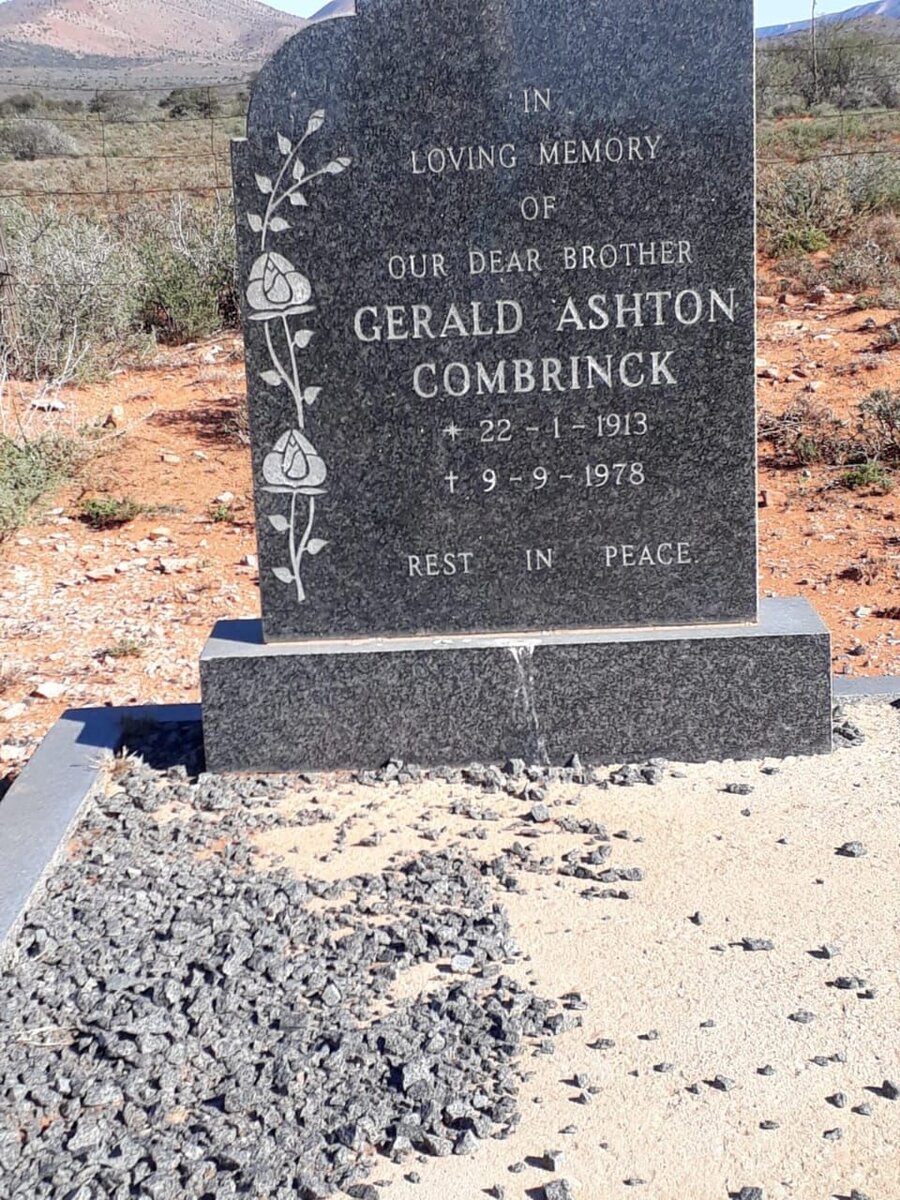 COMBRINCK Gerald Ashton 1913-1978