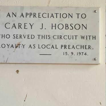 HOBSON Carey J. 