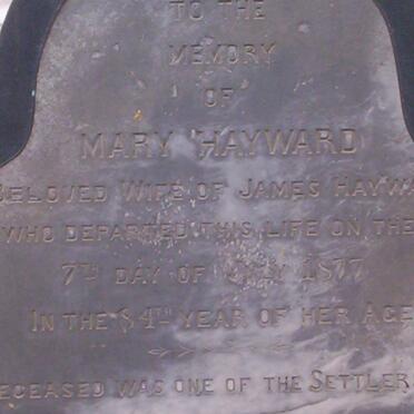 HAYWARD Mary -1877
