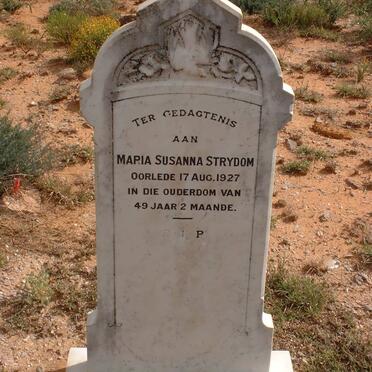 STRYDOM Maria Susanna -1927