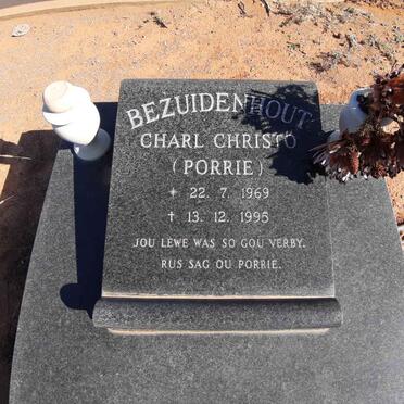 BEZUIDENHOUT Charl Christo 1969-1995