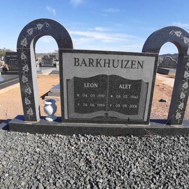 BARKHUIZEN Leon 1937-1989 &amp; Alet 1942-2006