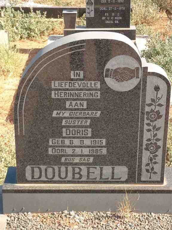 DOUBELL Doris 1915-1985