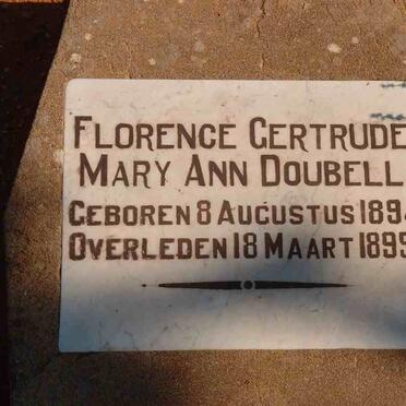 DOUBELL Florence Gertrude Mary Ann 1894-1895