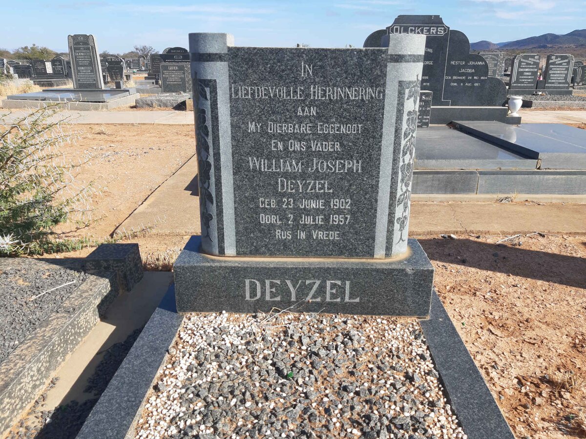 DEYZEL William Joseph 1902-1957