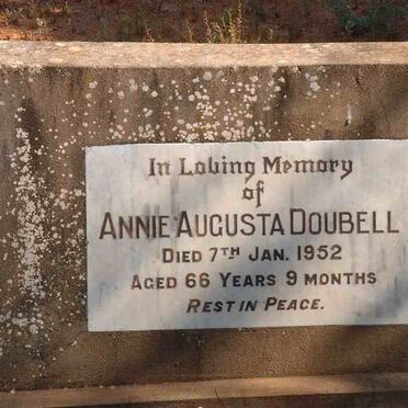 DOUBELL Annie Augusta -1952