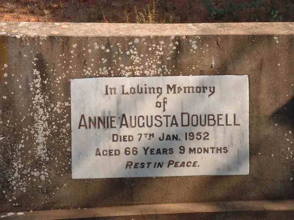 DOUBELL Annie Augusta -1952