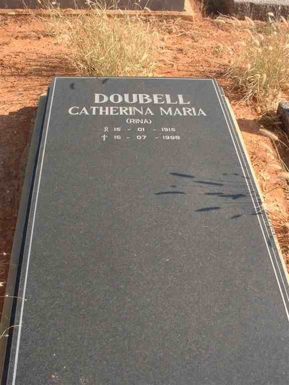 DOUBELL Catherina Maria 1915-1998