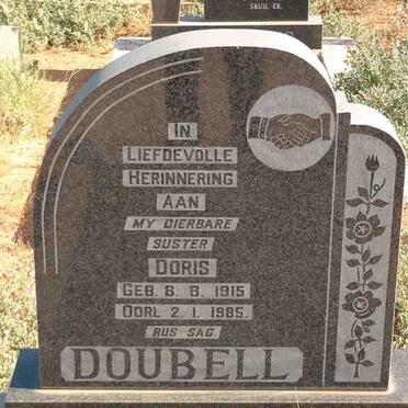 DOUBELL Doris 1915-1985