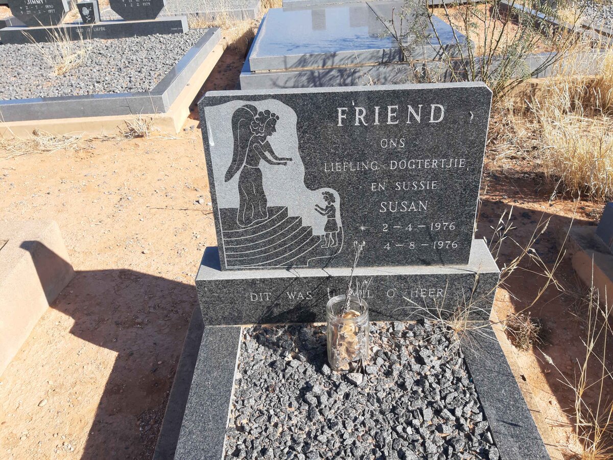 FRIEND Susan 1976-1976