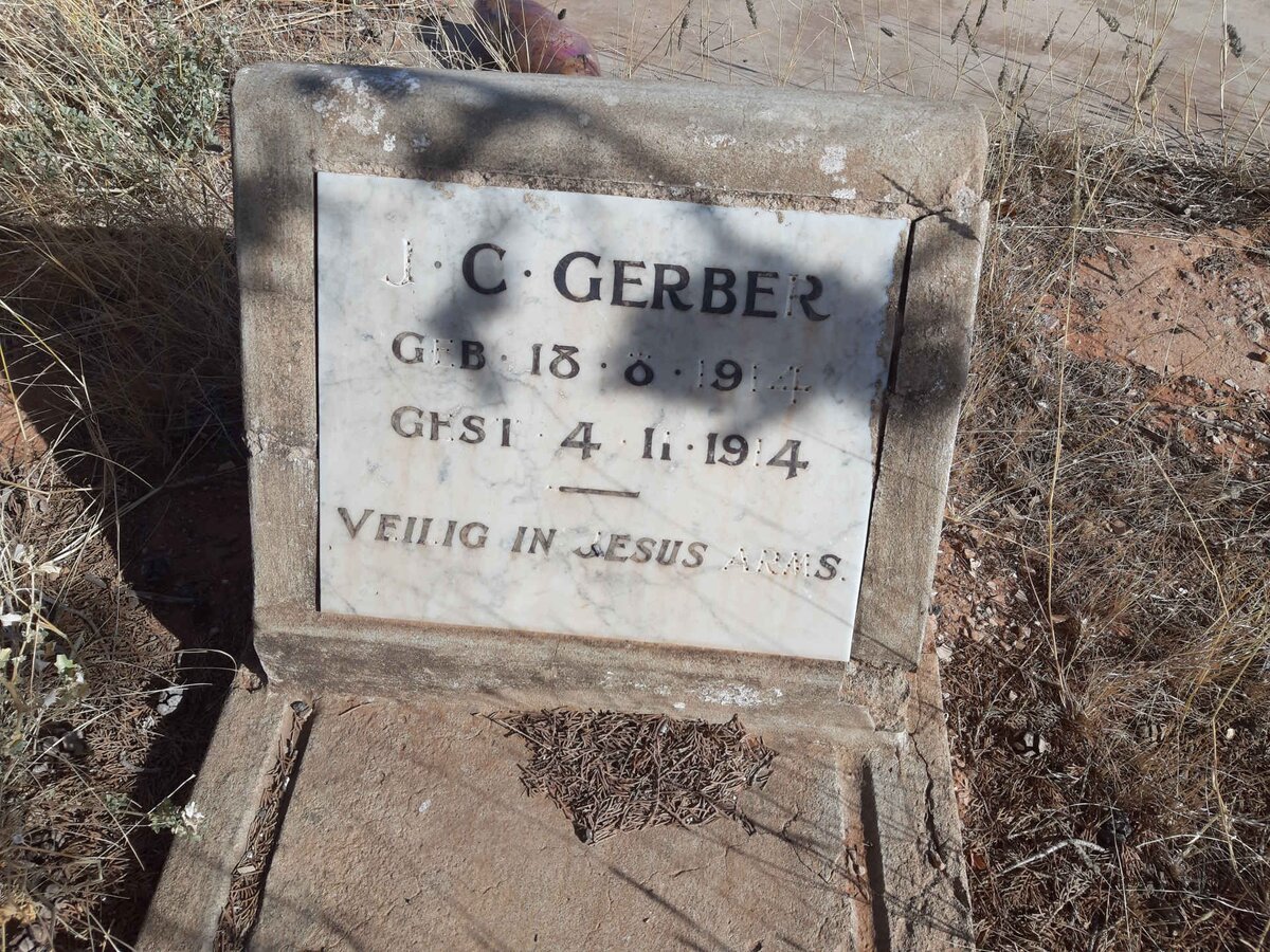 GERBER J.C. 1914-1914