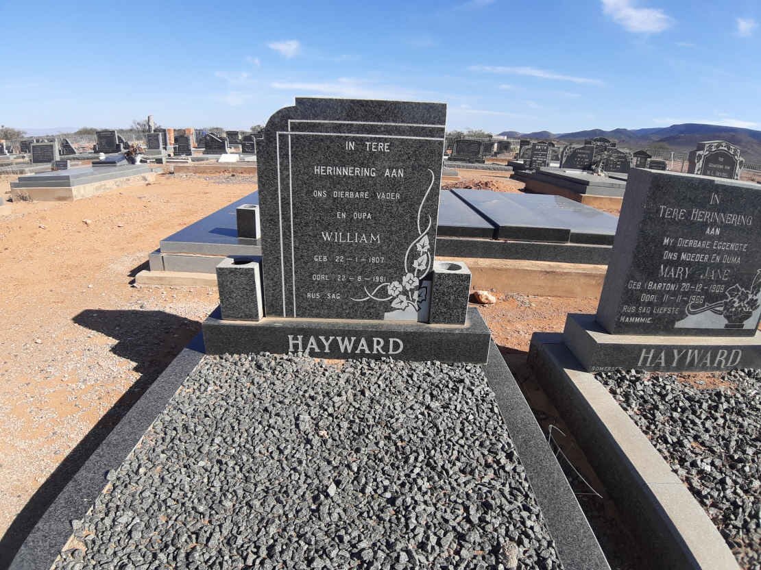 HAYWARD William 1907-1991