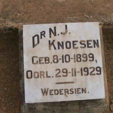 KNOESEN N.J. 1899-1929