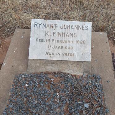 KLEINHANS Rynart Johannes 1926-