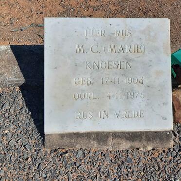 KNOESEN M.C. 1903-1975