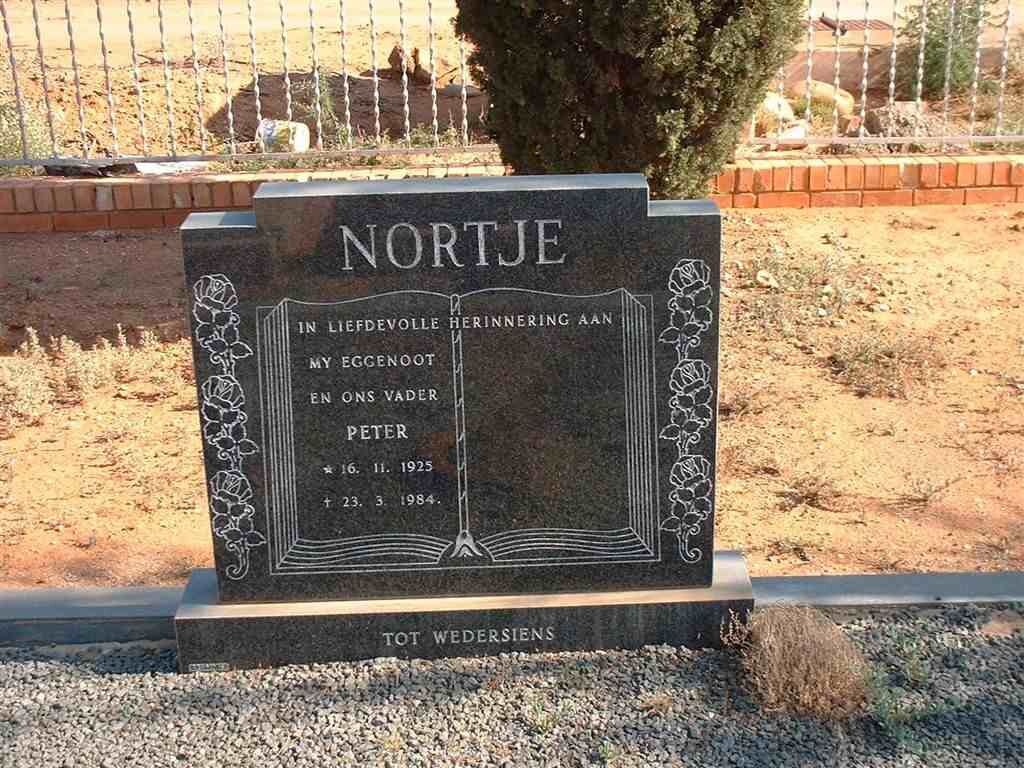 NORTJE Peter 1925-1984