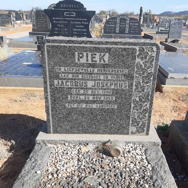 PIEK Jacobus Josephus 1880-1956