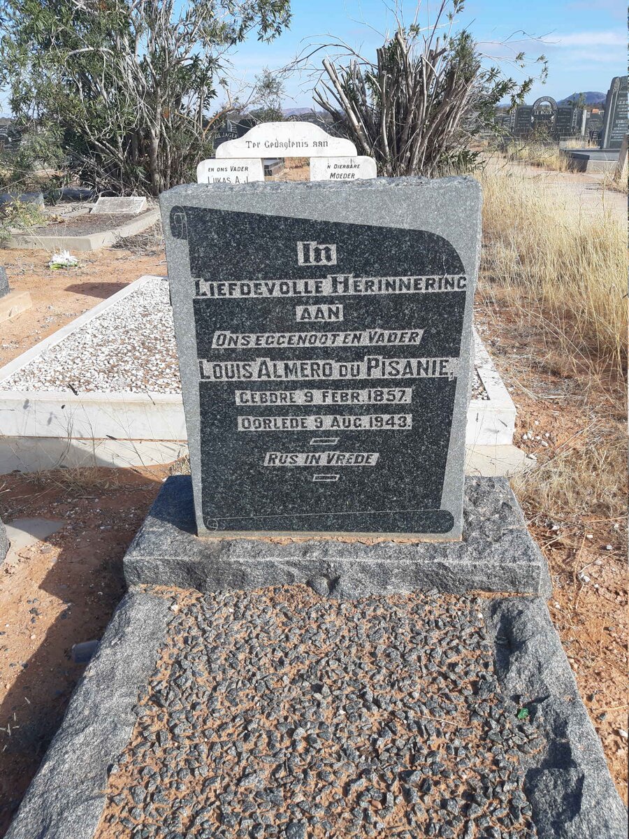 PISANIE Louis Almero, du 1857-1943