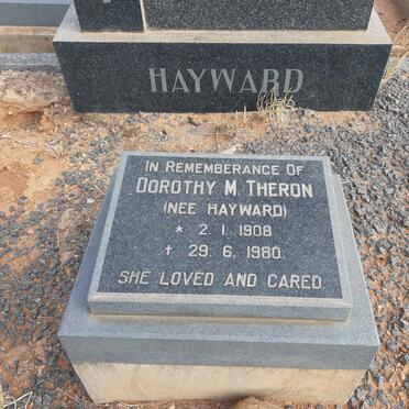 THERON Dorothy M. nee HAYWARD 1908-1980