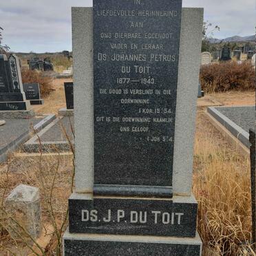 TOIT Johannes Petrus, du 1877-1943