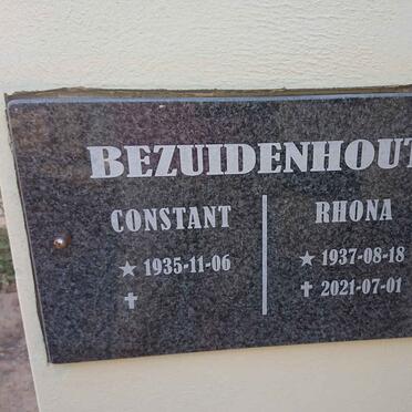 BEZUIDENHOUT Constant 1935- & Rhona 1937-2021