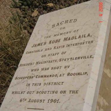 Eastern Cape, STEYTLERVILLE, Single Grave