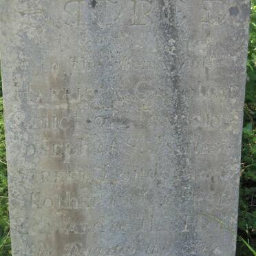 JOSEPH Harriet Caroline -1836