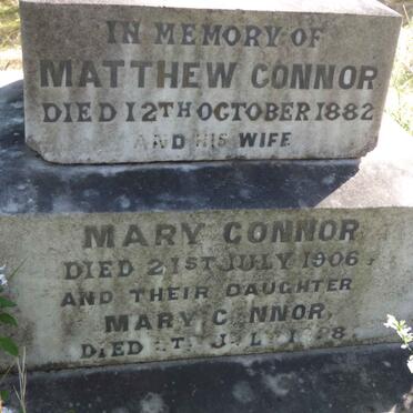 CONNER Matthew -1882 & Mary -1906 :: CONNER Mary -1898