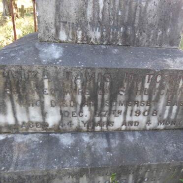 HUTCHINSON Eliza Davis -1908