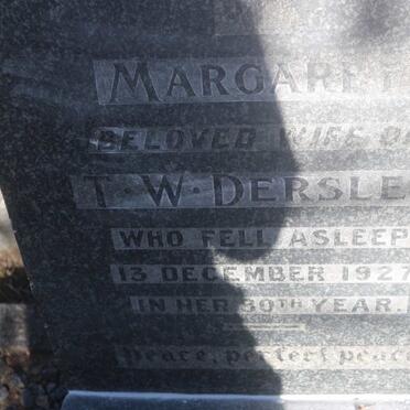 DERSLEY Margaret -1927