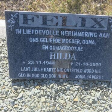FELIX Hilda 1944-2000