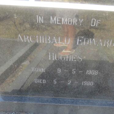 HUGHES Archibald Edward 1908-1980