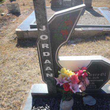 JORDAAN Francis 1959-2012