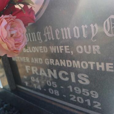 JORDAAN Francis 1959-2012