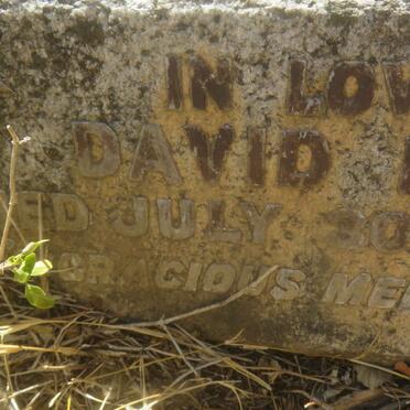 McEACHRAN David  -1928