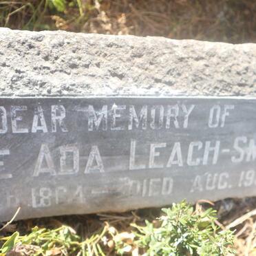 SMITH Gertrude Ada, LEACH 1864-1955