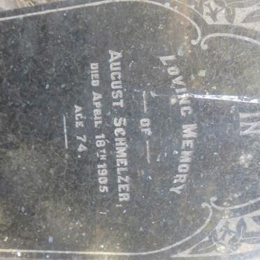 SCHMELZER August -1905