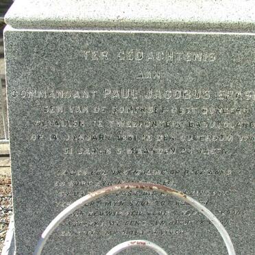 ERASMUS Paul Jacobus -1881