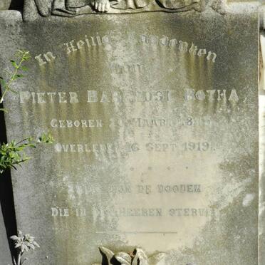 BOTHA Pieter Barendse 1843-1919