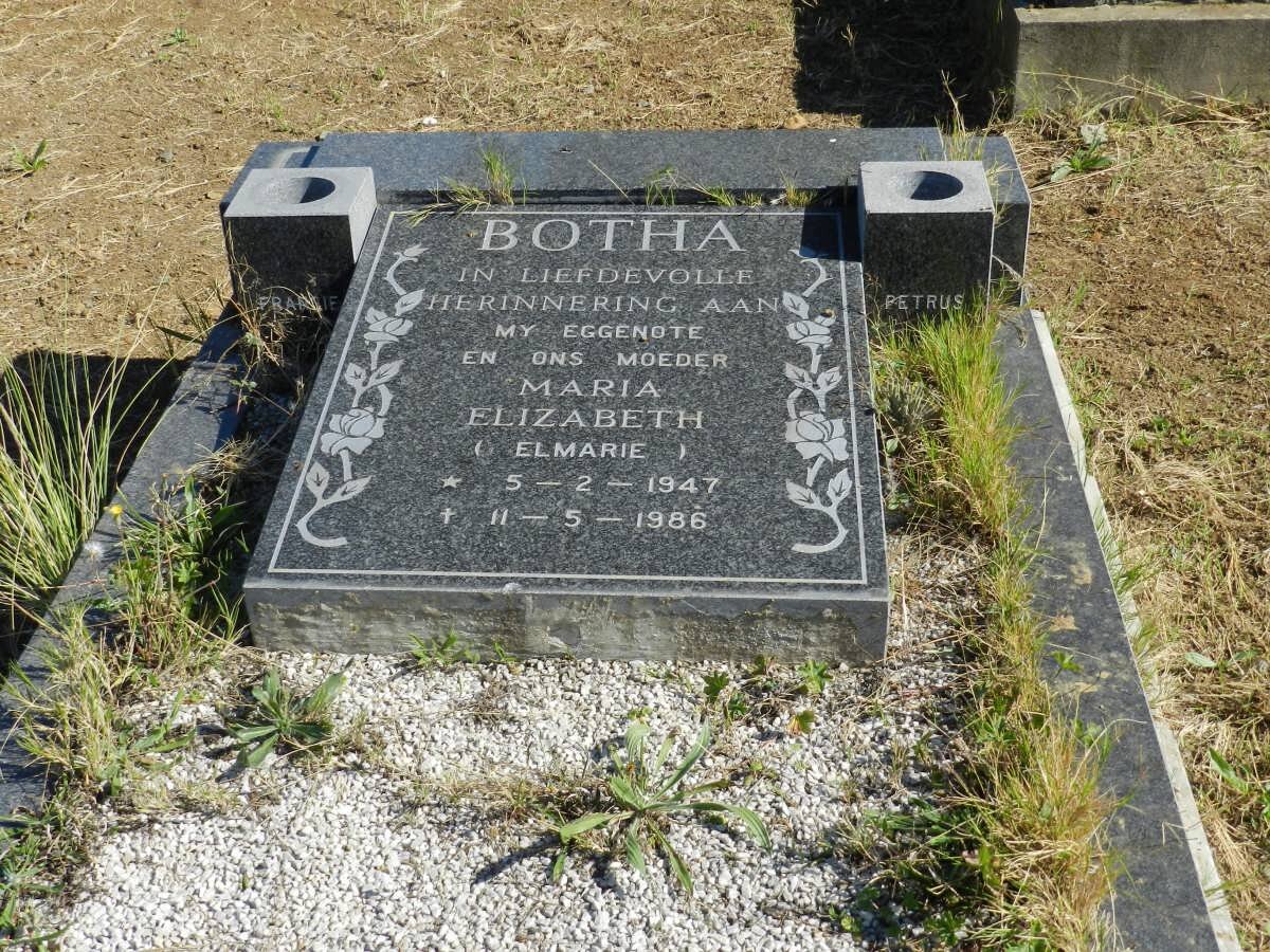 BOTHA Maria Elizabeth 1947-1986